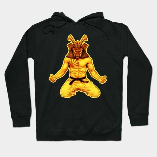 Samurai mask - Japanese warrior - samurai code Hoodie by undersideland